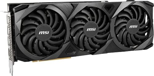 MSI VENTUS 3X PLUS OC GeForce RTX 3080 10GB LHR 10GB GDDR6X Black image