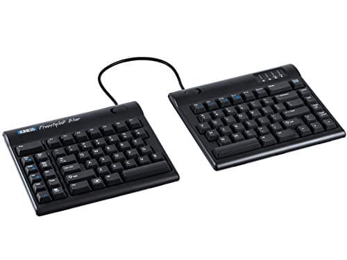 Kinesis Gaming Freestyle2 Blue Bluetooth/Wired Ergonomic Split Gaming Keyboard image