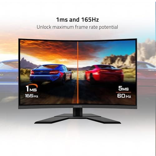 Gigabyte G32QC A 31.5" 1440p 165Hz VA Curved Monitor image