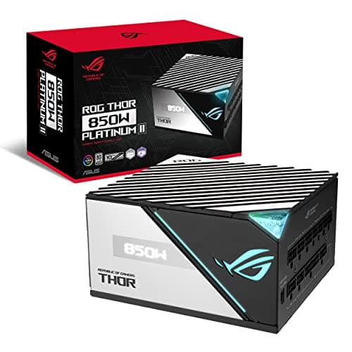 Asus ROG THOR P2 Gaming 850W Fully Modular 80+ Platinum Black / Silver image