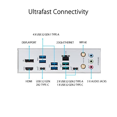 Asus PRIME-A WIFI LGA1700 DDR5 ATX image