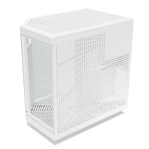 HYTE - Y70 Touch Infinite Dual Chamber ATX Mid Tower Modern Aesthetic Case with Integrated 2.5K IPS Touchscreen - Snow White image