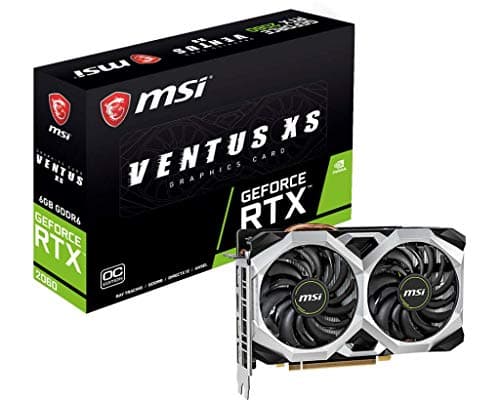 MSI VENTUS XS OC GeForce RTX 2060 6GB GDDR6 Silver / Black image