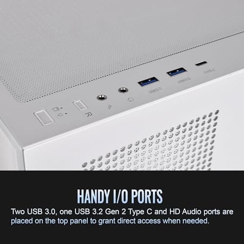 Thermaltake View 270 Plus ATX Mid Tower White Tempered Glass ARGB image