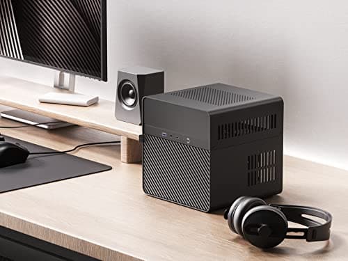 Jonsbo N2 Mini-ITX Desktop Black with USB 3.2 Gen 2 Type-C and USB 3.2 Gen 1 Type-A image