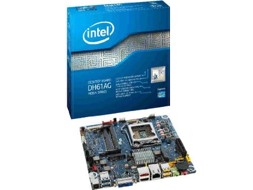 Intel H61 DH61AG LGA1155 DDR3 Thin Mini ITX image