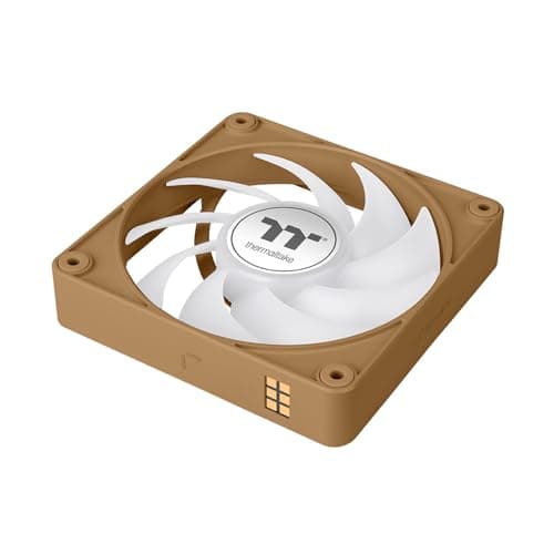 Thermaltake CT120 EX Reverse 120mm Brown ARGB PWM Sync 65.82 CFM 3-Pack image