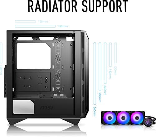 MSI MPG GUNGNIR 110R ATX Mid Tower Case image