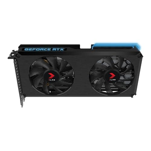PNY VERTO GeForce RTX 3060 Ti LHR 8GB GDDR6 Black image