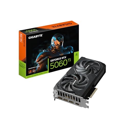 Gigabyte WINDFORCE OC GeForce RTX 5060 Ti 16GB GDDR7 Black main image
