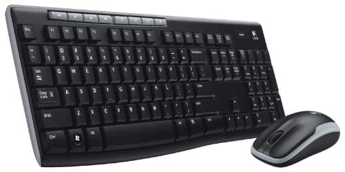 Logitech Wireless Combo MK260 Wireless Standard Keyboard With Optical Mouse image