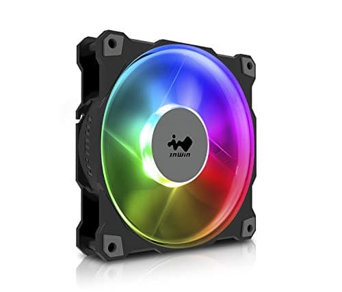 In Win Jupiter AJ120 120mm Black PWM Addressable RGB 70.32 CFM 3-Pack image