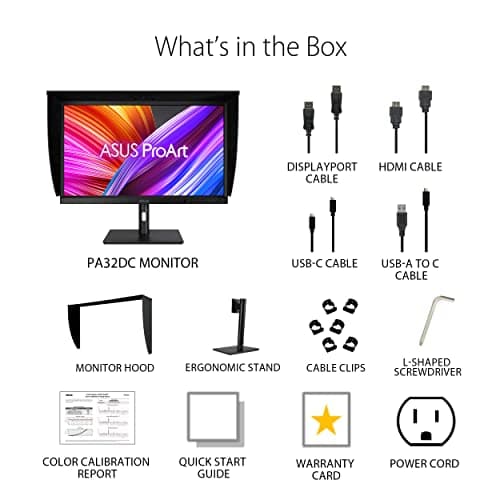 Asus ProArt Display PA32DC 31.5" 4K 60Hz OLED Monitor image