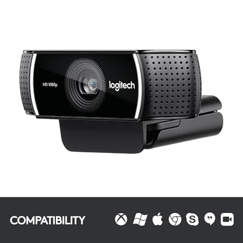 Logitech C922 Pro Stream HD 1080p 720p Webcam image
