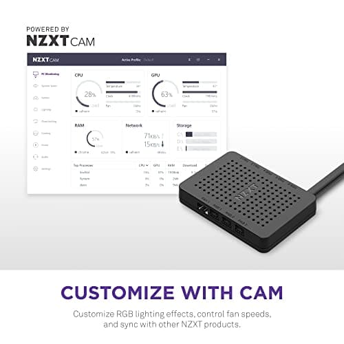 NZXT H9 Elite ATX Mid Tower Black Tempered Glass Side Panel image