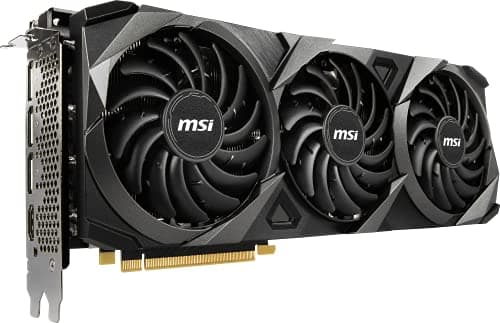 MSI GeForce RTX 3080 12GB LHR VENTUS 3X PLUS OC 12GB GDDR6X Black / Gray image