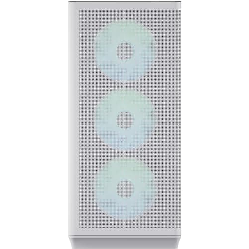 APNX Creator C1 ATX Mid Tower White Tempered Glass Side Panel image