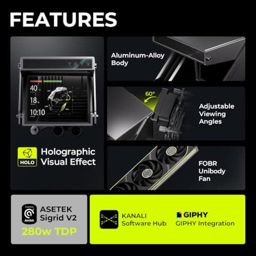 TRYX HOLO ARGB 360mm Liquid Cooler Black image