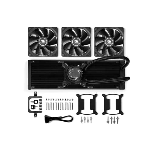 iBuypower AW4 Water 360mm 65 CFM Black image