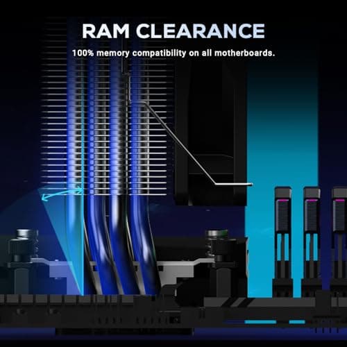 ID-COOLING BLITZ X4 Air 64.8 CFM 152mm Black / Silver image