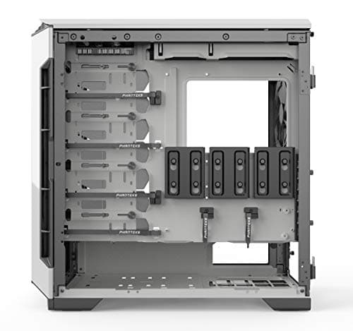 Phanteks Eclipse P600S DRGB Silent, E-ATX/ATX,Hibrida,Silenciosa, Cristal templado,DRGB 140mm x3,USB 3.0 Y Tipo C, Blanca image