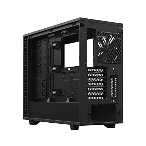 Fractal Design Define 7 Gray Solid Brushed Aluminum/Steel E-ATX Silent Modular Mid Tower Computer Case image