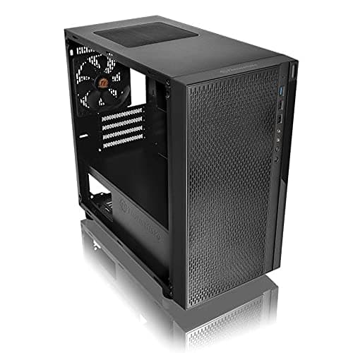 Thermaltake Versa H18 Micro ATX Mini Tower Black Acrylic Side Panel image