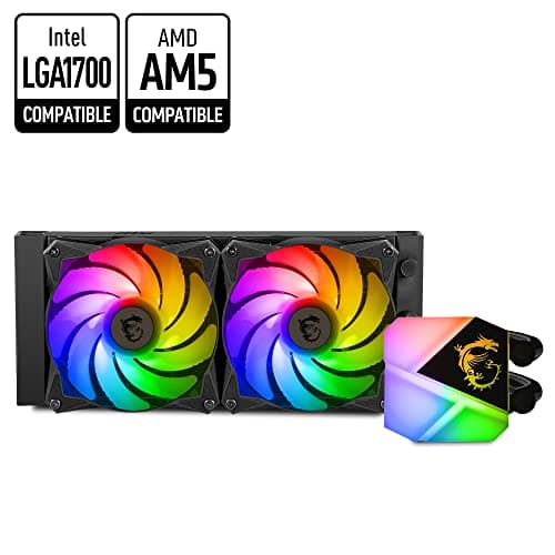 MSI MAG CORELIQUID C280 Water 280mm Black image