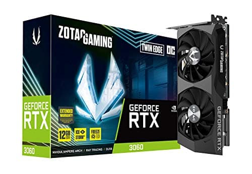 Zotac GAMING Twin Edge OC GeForce RTX 3060 12GB GDDR6 Black main image