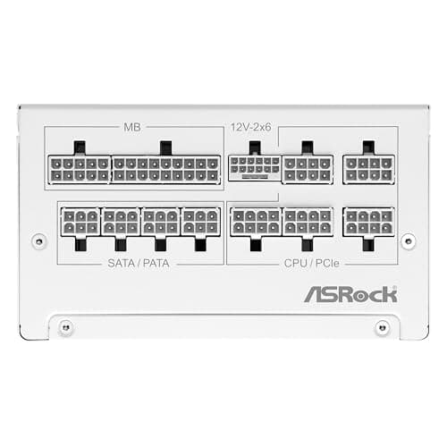 ASRock Steel White 850W Fully Modular 80+ Gold image