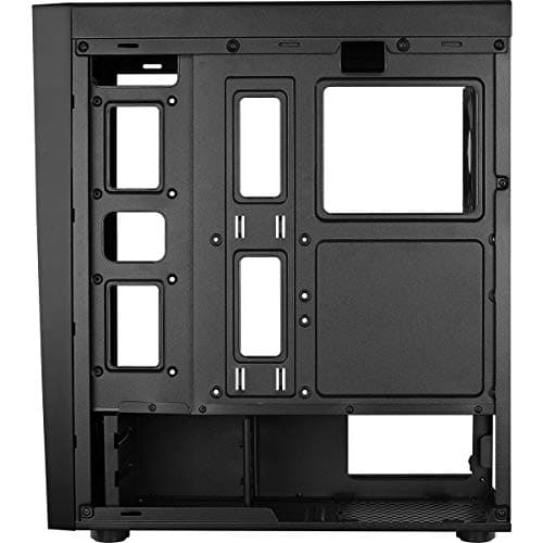 Aerocool Bolt ATX Mid Tower Black with Acrylic Side Panel, USB 3.2 Gen 1 Type-A, USB 2.0 Type-A image