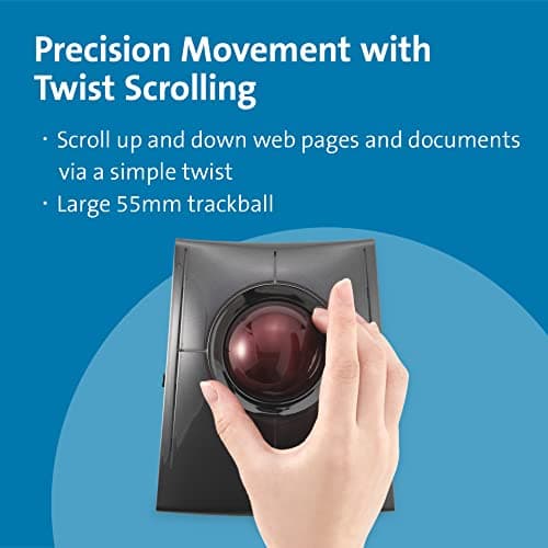 Kensington SlimBlade Pro Bluetooth Wireless Wired Wired Optical Mouse image