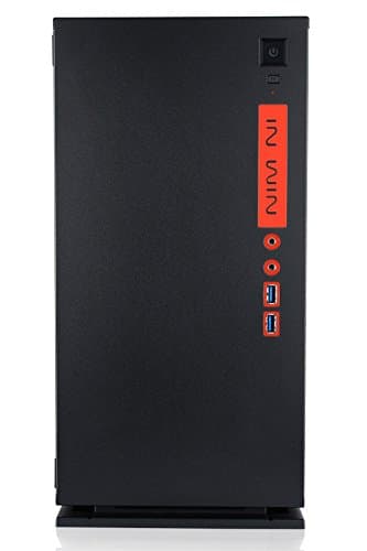 InWin 301 Black Tempered Glass Premium Micro-ATX Mini-ITX Tower Gaming Computer Case image