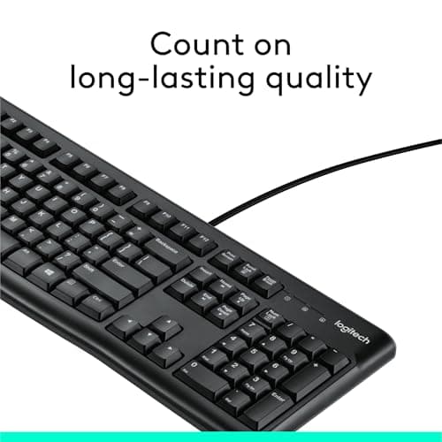 Logitech K120 Wired Standard Keyboard image