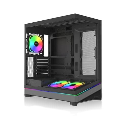 Montech Sky 3 ATX Mid Tower with Tempered Glass Side Panel - Black image