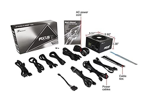 SeaSonic FOCUS Plus Platinum 750W Fully Modular 80+ Platinum image