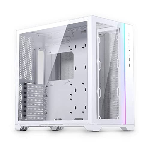 MagniumGear NEO QUBE 2 ATX Mid Tower White Tempered Glass Side Panel main image