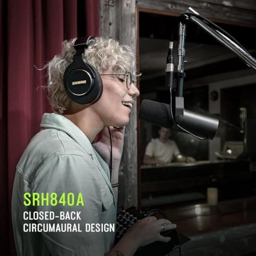 Shure SRH840A Closed-Back Headphones image