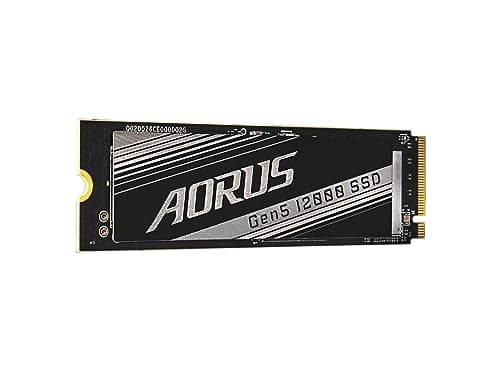 Gigabyte AORUS Gen5 12000 2TB M.2 SSD PCIe 5.0 x4 NVMe image
