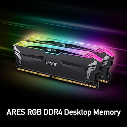 Lexar Ares RGB Black DDR4-3600 CL18 32GB (2x16GB) image