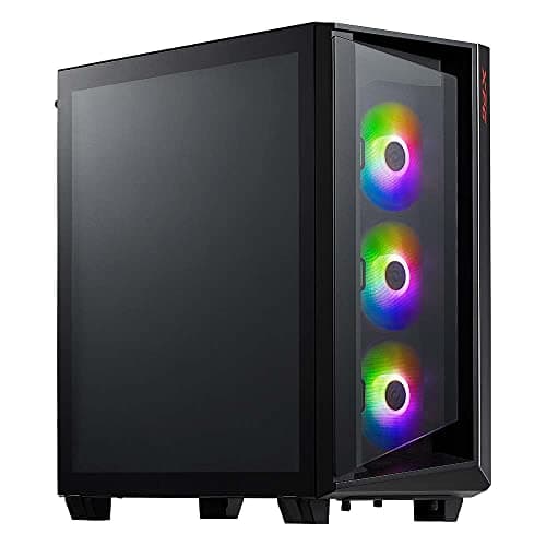 ADATA XPG CRUISER ATX Mid Tower Black with Tempered Glass Side Panel and USB 3.2 Gen 2 Type-C, USB 3.2 Gen 1 Type-A image
