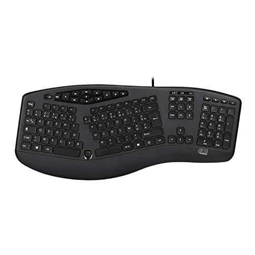 Adesso AKB-160UB Wired Ergonomic Keyboard main image