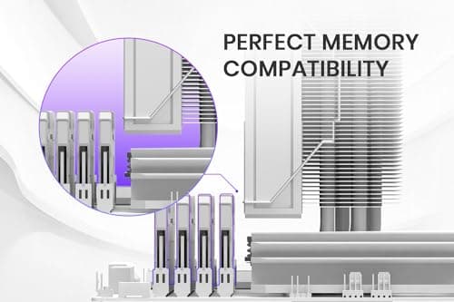ID-COOLING FROZN A410 Air 152mm ARGB White image