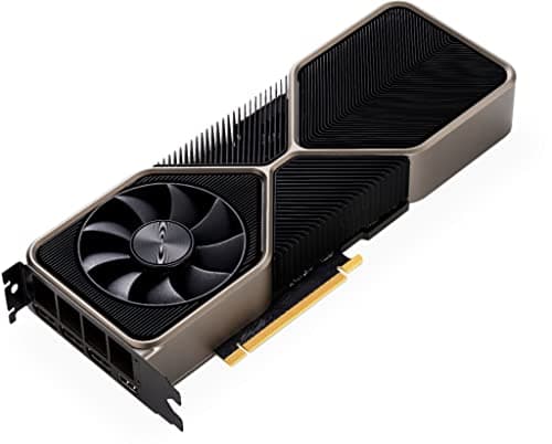 NVIDIA Founders Edition GeForce RTX 3080 10GB GDDR6X Black image