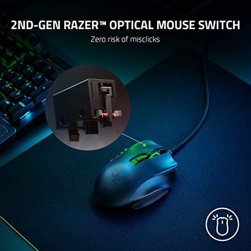 Razer Naga Laser Wired Gaming Mouse image
