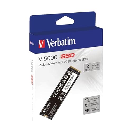 Verbatim Vi5000 2TB SSD M.2-2280 PCIe 4.0 x4 NVMe image