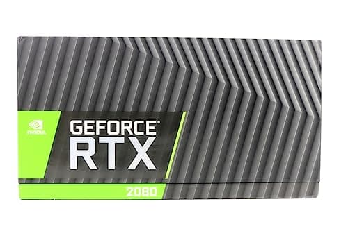 NVIDIA Founders Edition GeForce RTX 2080 8GB GDDR6 Black / Silver image
