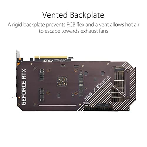 Asus Noctua OC GeForce RTX 3070 LHR 8GB GDDR6 Brown / Black image