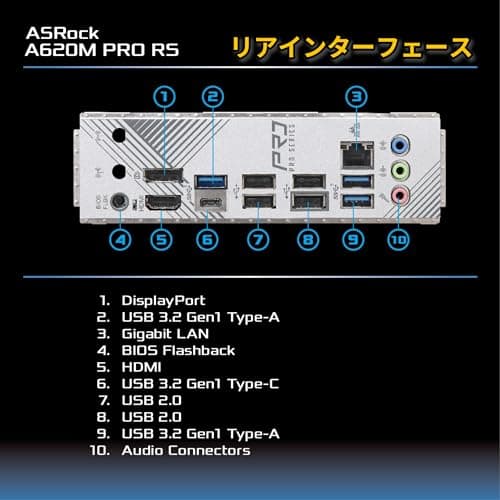ASRock A620 Pro RS DDR5 Micro ATX image