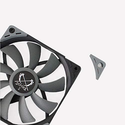 Scythe Kaze Flex Slim 120mm Gray / Black PWM 33.86 CFM image